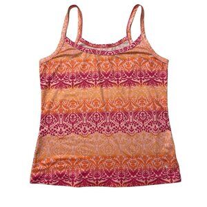 DANSKIN Orange Marmalade Big Girl's Size L-XL Activewear Top Dance Gym Athletics